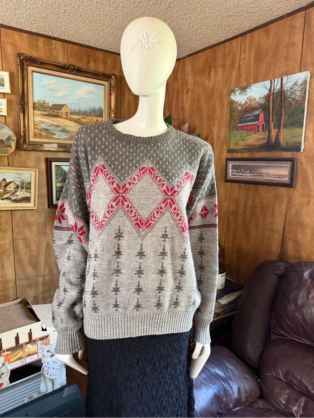 Eclectic Grandpa Vintage Sweater